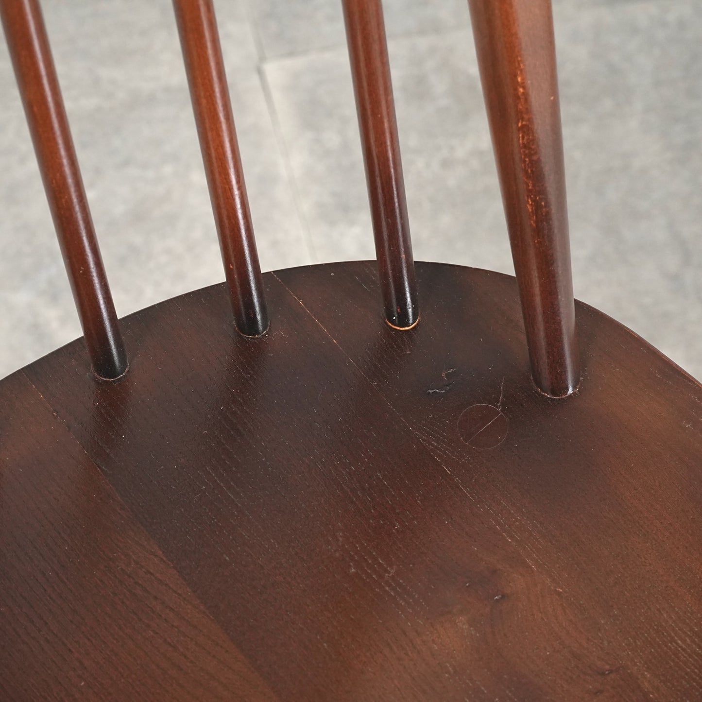 【ERCOL】ヴィンテージ フープバックチェア(オールドコロニアル)