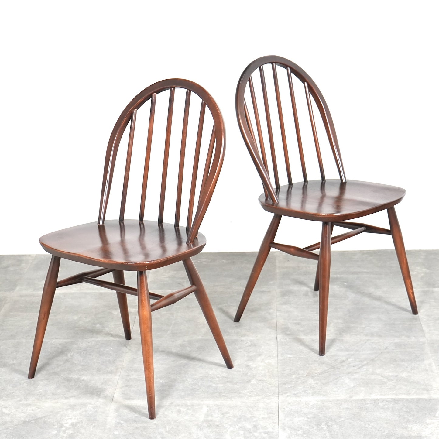 【ERCOL】ヴィンテージ フープバックチェア(オールドコロニアル)