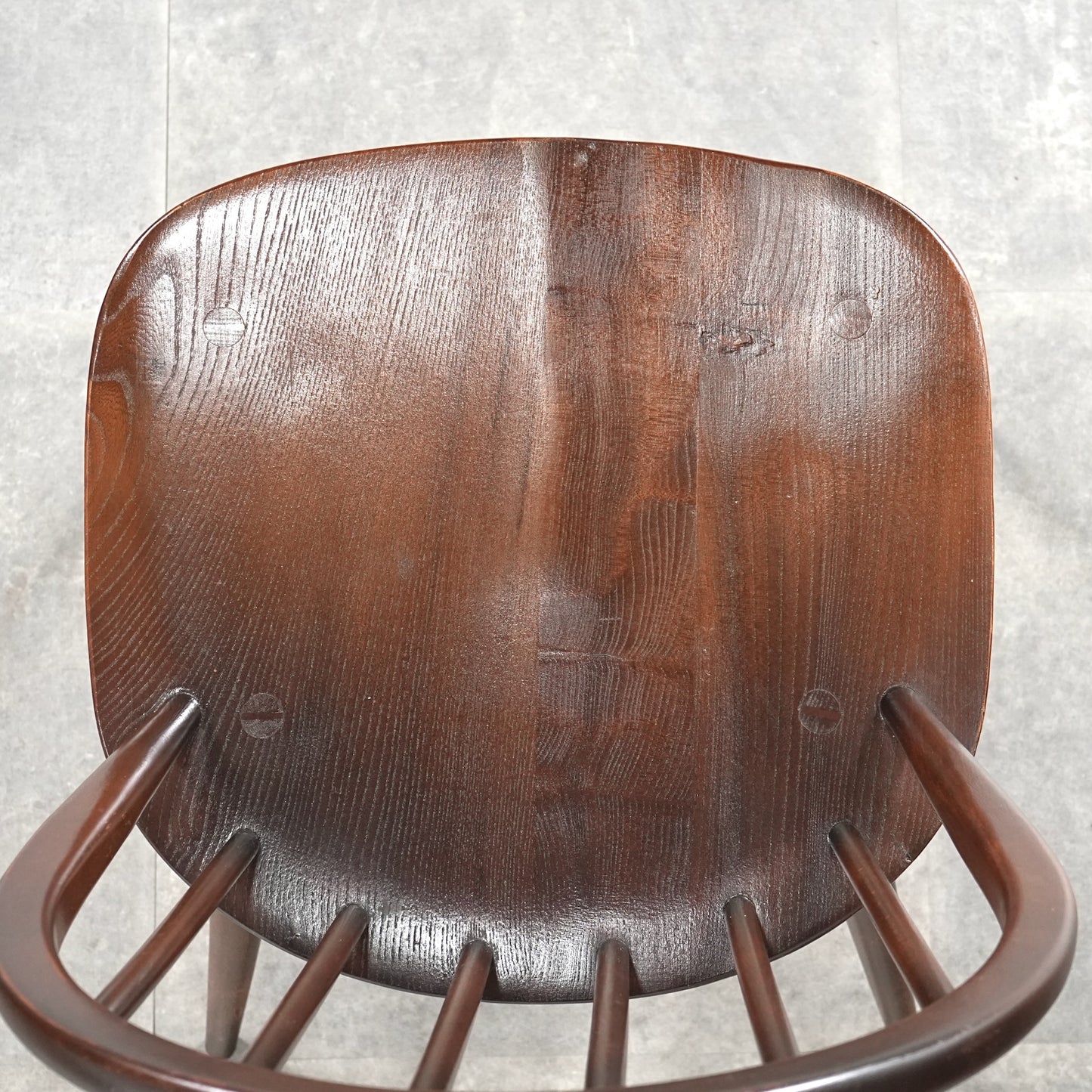 【ERCOL】ヴィンテージ フープバックチェア(オールドコロニアル)