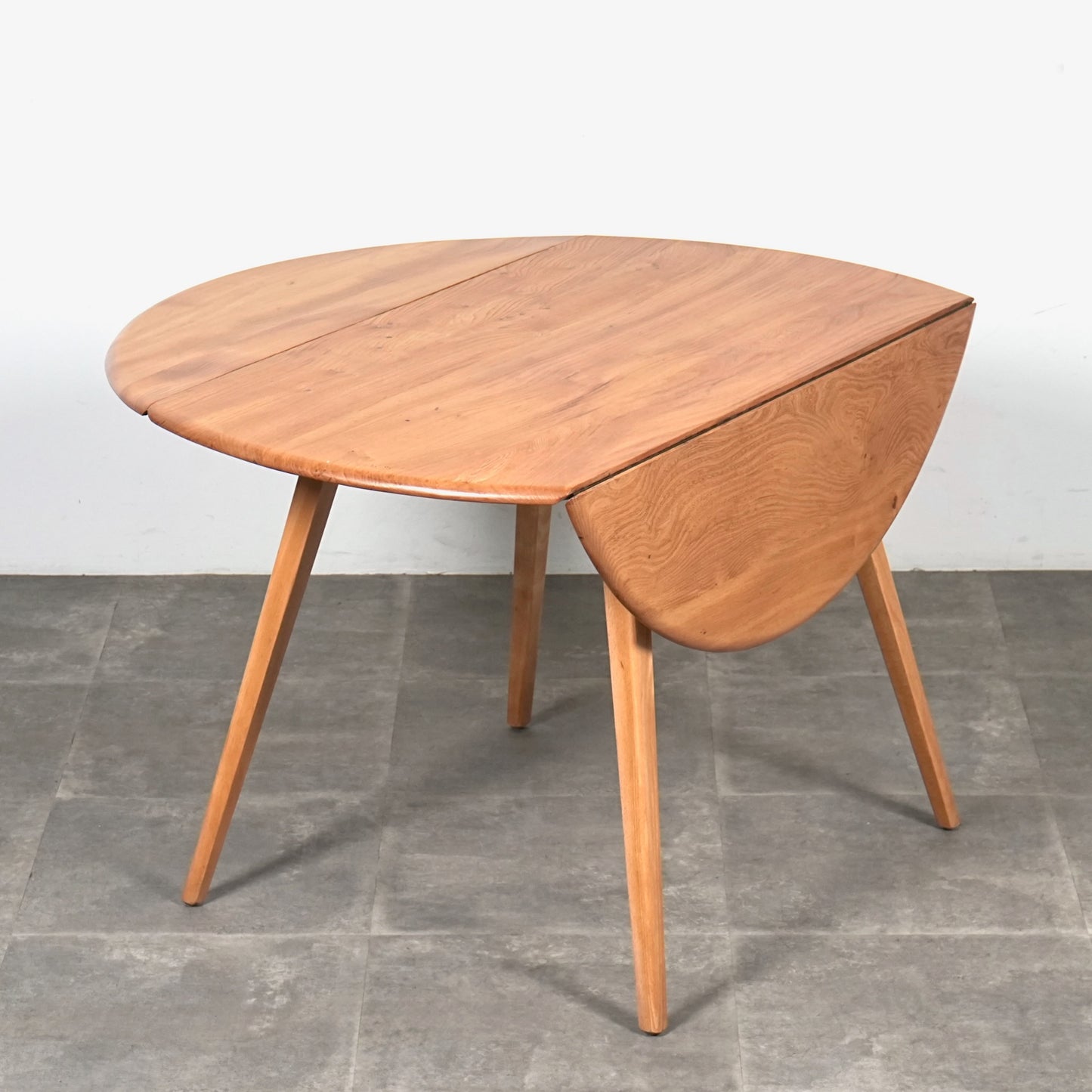 【ERCOL】ヴィンテージ ドロップリーフテーブル(メープル)