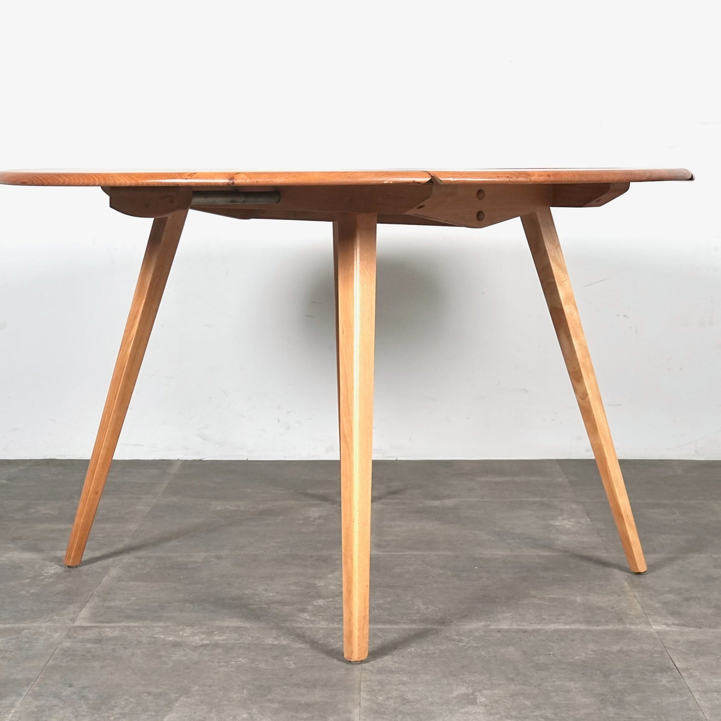 【ERCOL】ヴィンテージ ドロップリーフテーブル(メープル)