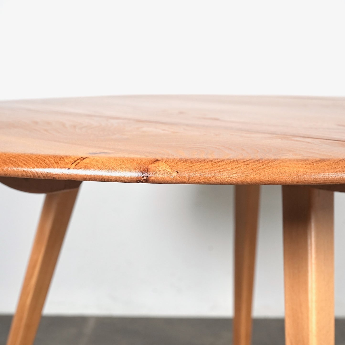 【ERCOL】ヴィンテージ ドロップリーフテーブル(メープル)