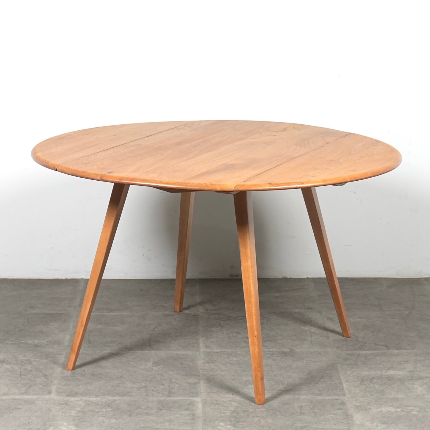 【ERCOL】ヴィンテージ ドロップリーフテーブル(メープル)