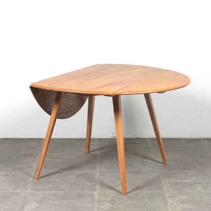 【ERCOL】ヴィンテージ ドロップリーフテーブル(メープル)