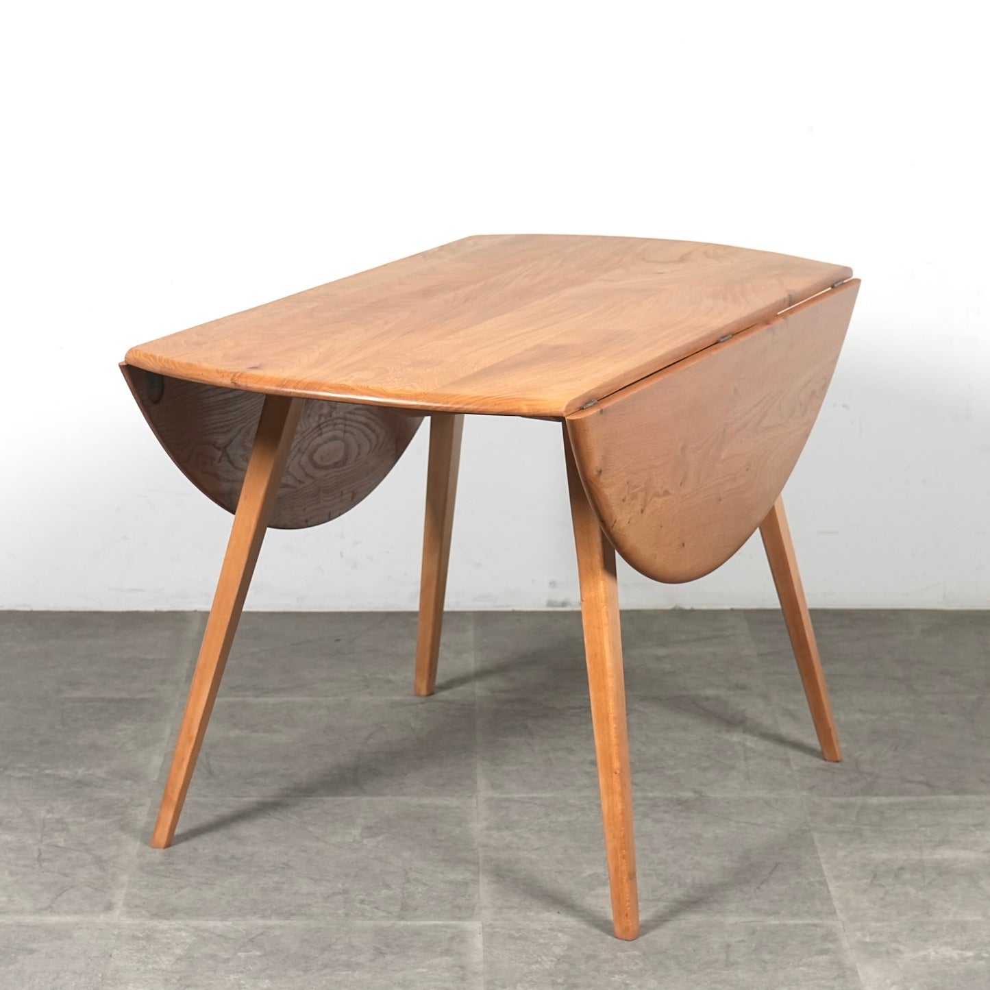 【ERCOL】ヴィンテージ ドロップリーフテーブル(メープル)