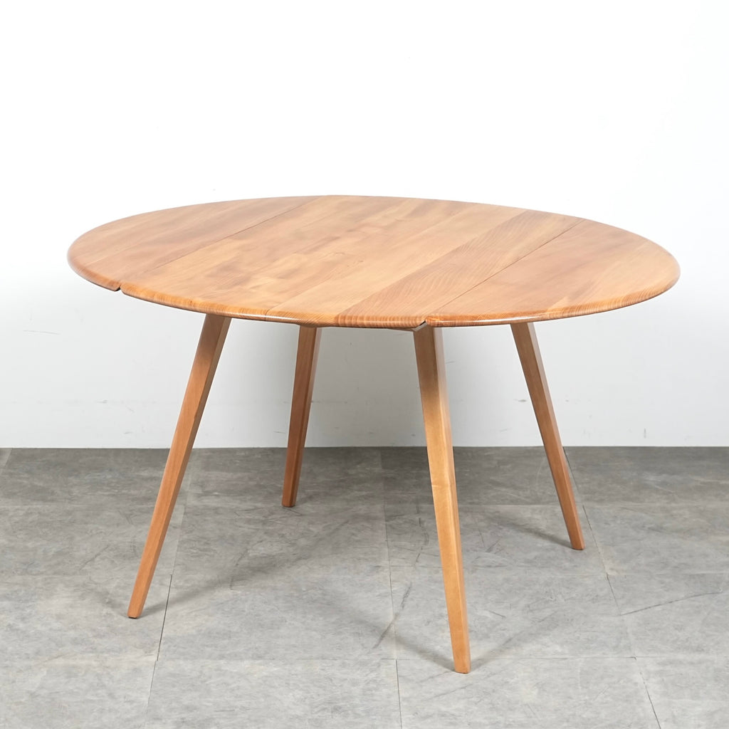 【ERCOL】ヴィンテージ ドロップリーフテーブル(メープル)