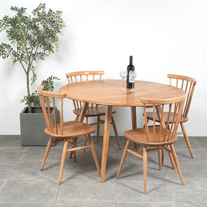 【ERCOL】ヴィンテージ ドロップリーフテーブル(メープル)