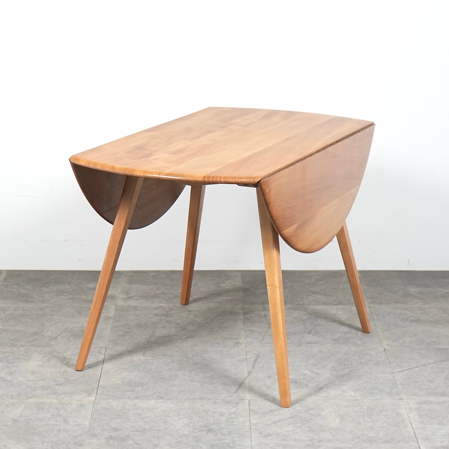 【ERCOL】ヴィンテージ ドロップリーフテーブル(メープル)