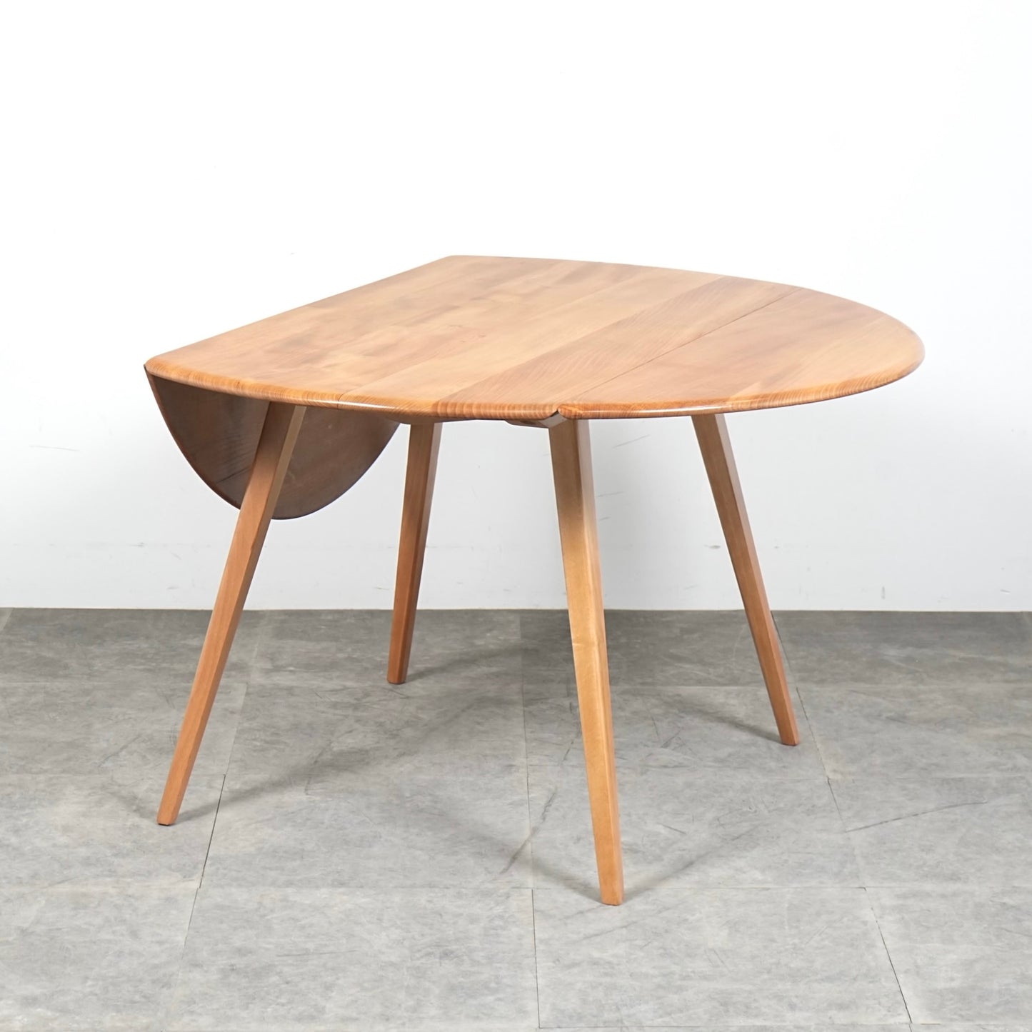 【ERCOL】ヴィンテージ ドロップリーフテーブル(メープル)