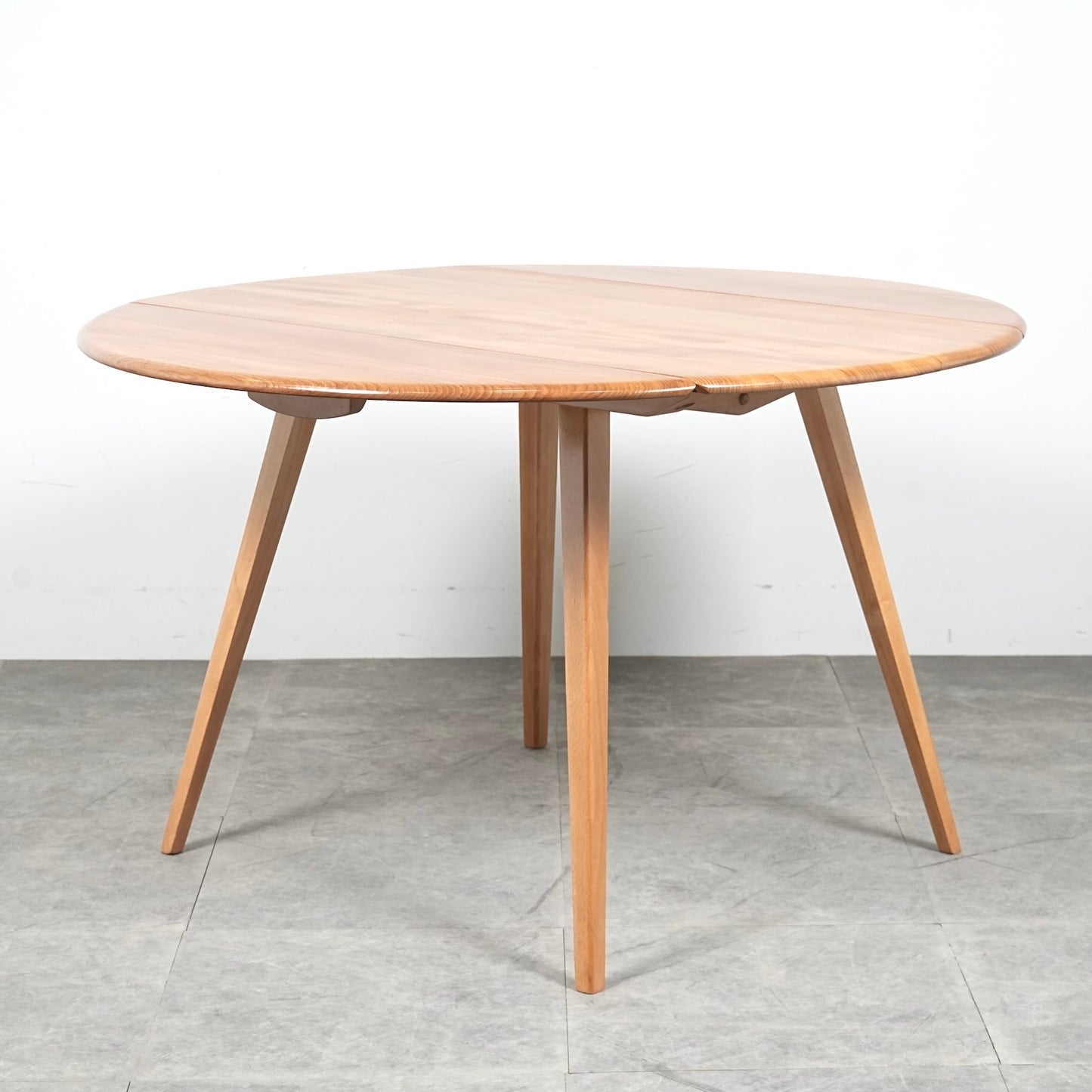 【ERCOL】ヴィンテージ ドロップリーフテーブル(メープル)