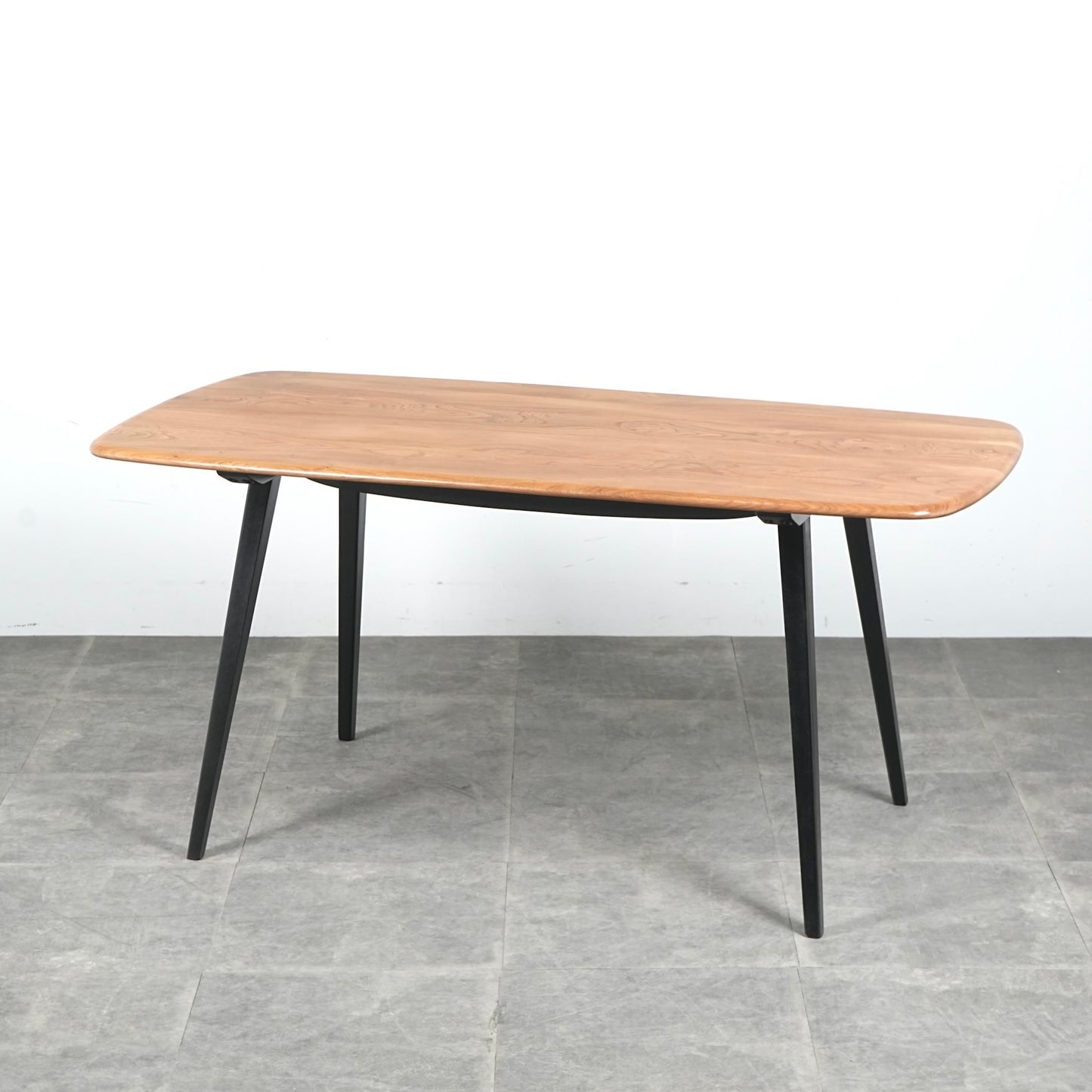 【ERCOL】ヴィンテージ レクタングルテーブル(バイカラー)