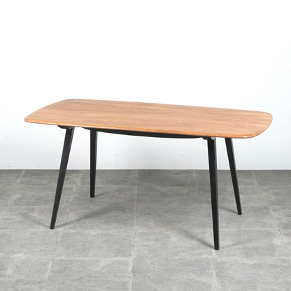 【ERCOL】ヴィンテージ レクタングルテーブル(バイカラー)