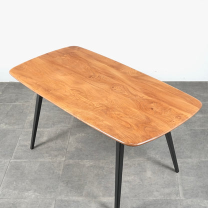 【ERCOL】ヴィンテージ レクタングルテーブル(バイカラー)