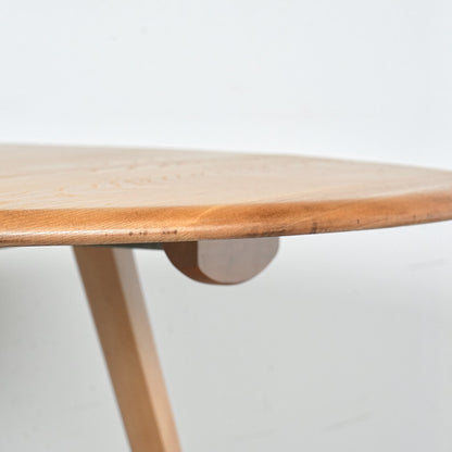 【ERCOL】ヴィンテージ ドロップリーフテーブル(メープル)