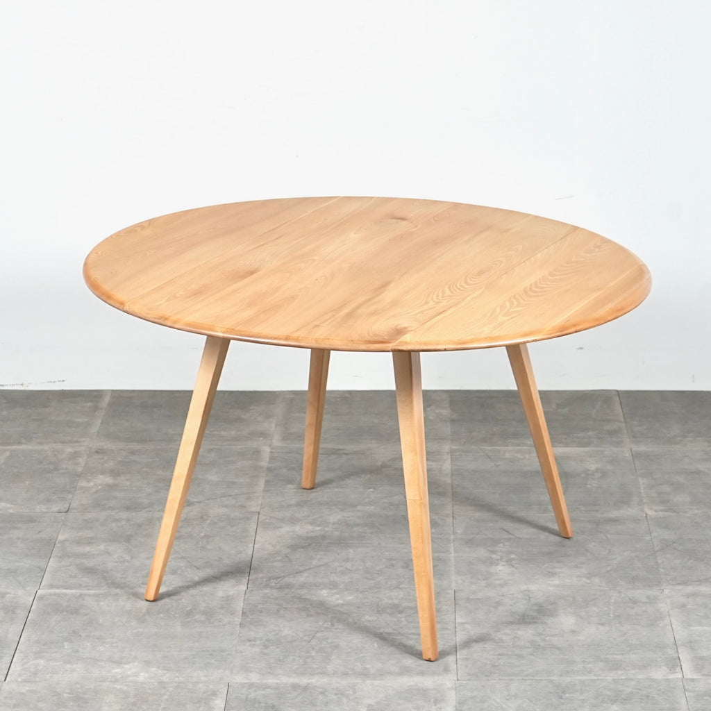 【ERCOL】ヴィンテージ ドロップリーフテーブル(メープル)