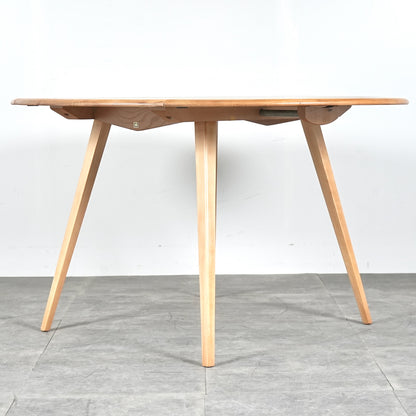【ERCOL】ヴィンテージ ドロップリーフテーブル(メープル)