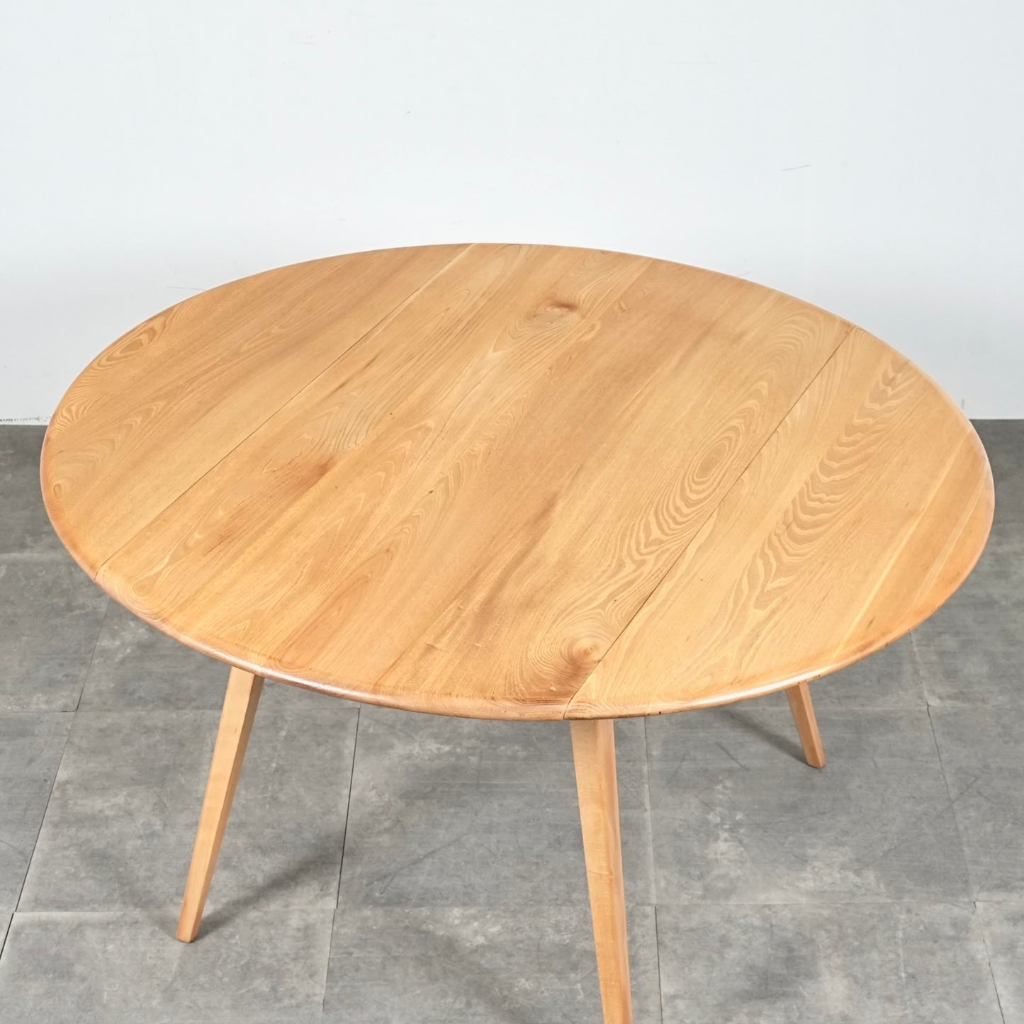 【ERCOL】ヴィンテージ ドロップリーフテーブル(メープル)