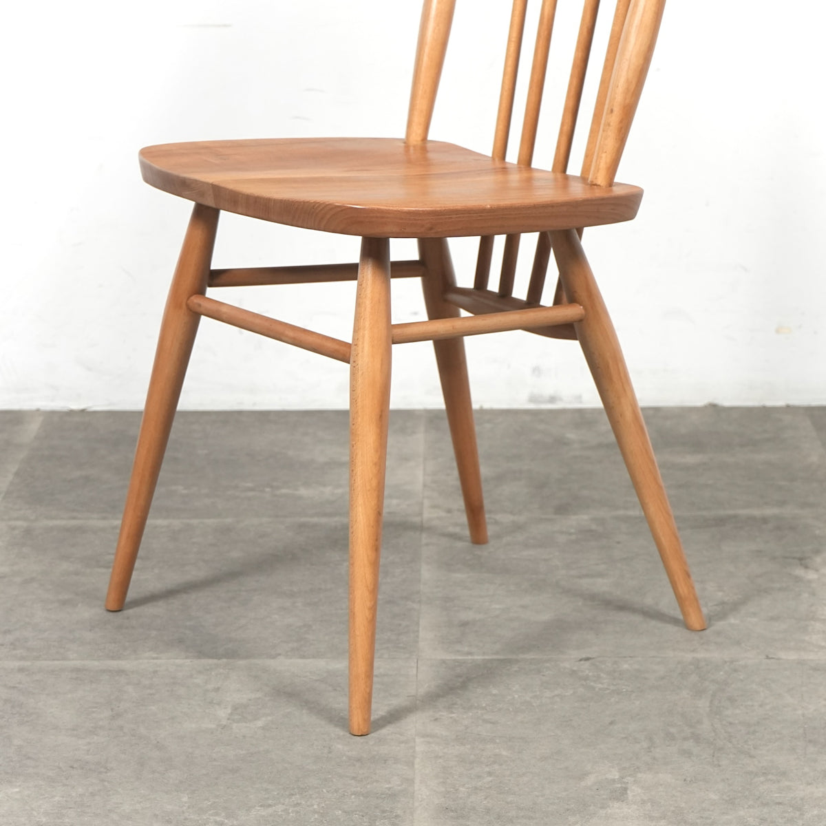 【ERCOL】ヴィンテージ ハイスティックバックチェア(メープル)