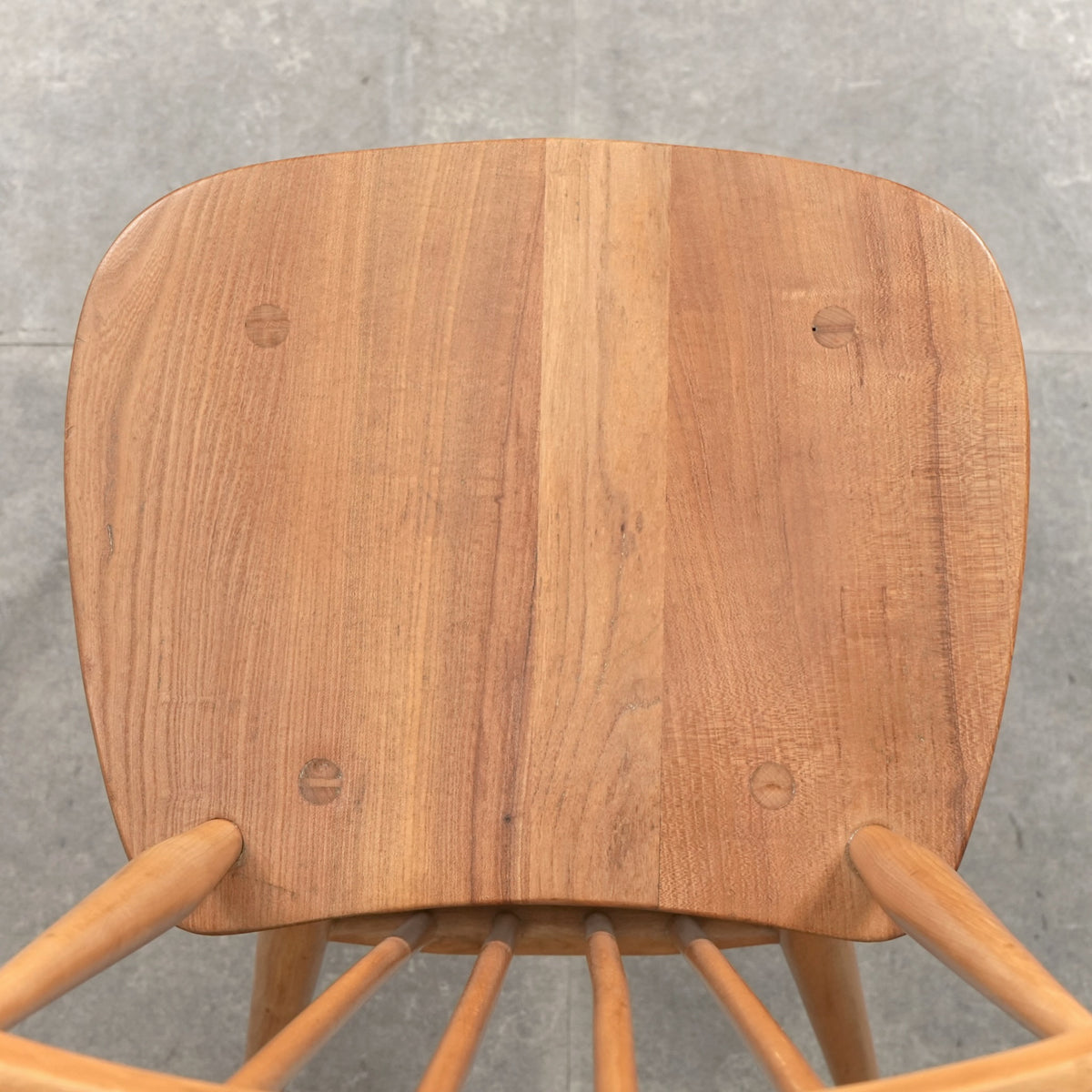 【ERCOL】ヴィンテージ ハイスティックバックチェア(メープル)