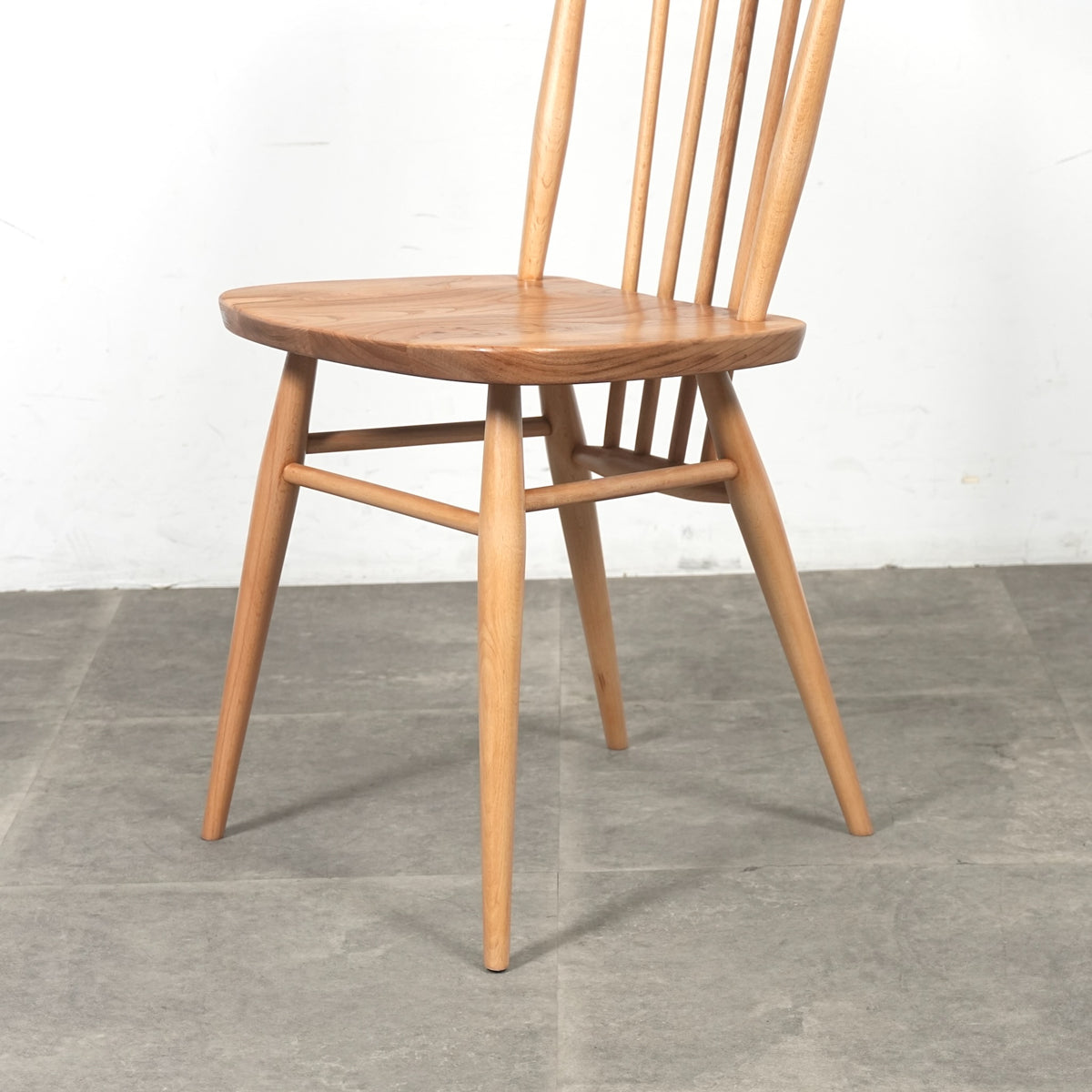 【ERCOL】ヴィンテージ ハイスティックバックチェア(メープル)