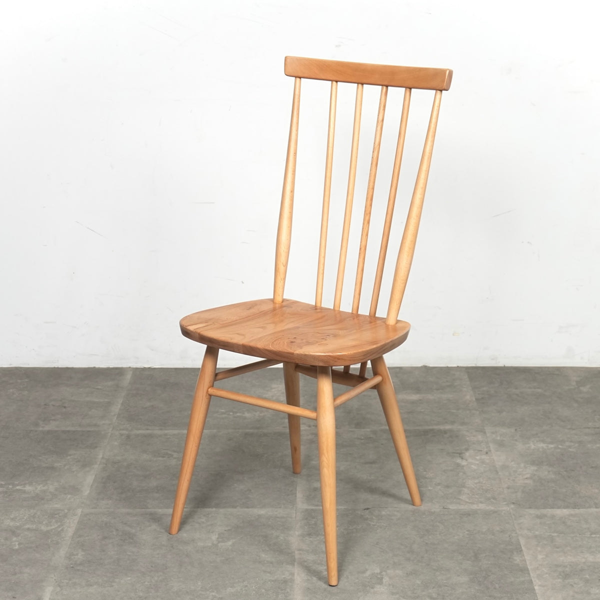 【ERCOL】ヴィンテージ ハイスティックバックチェア(メープル)