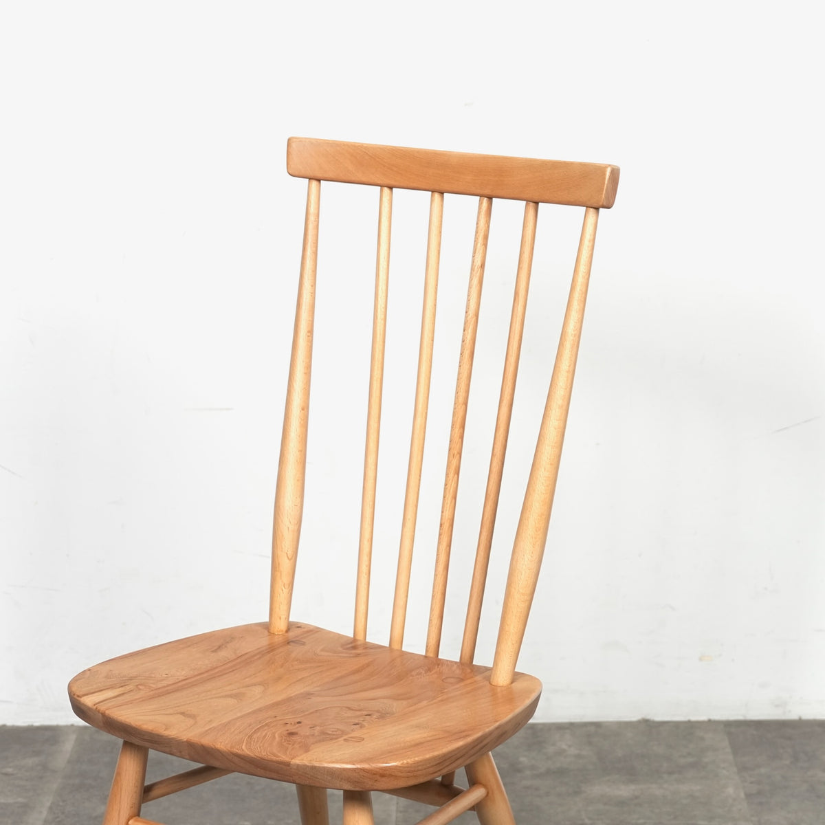 【ERCOL】ヴィンテージ ハイスティックバックチェア(メープル)
