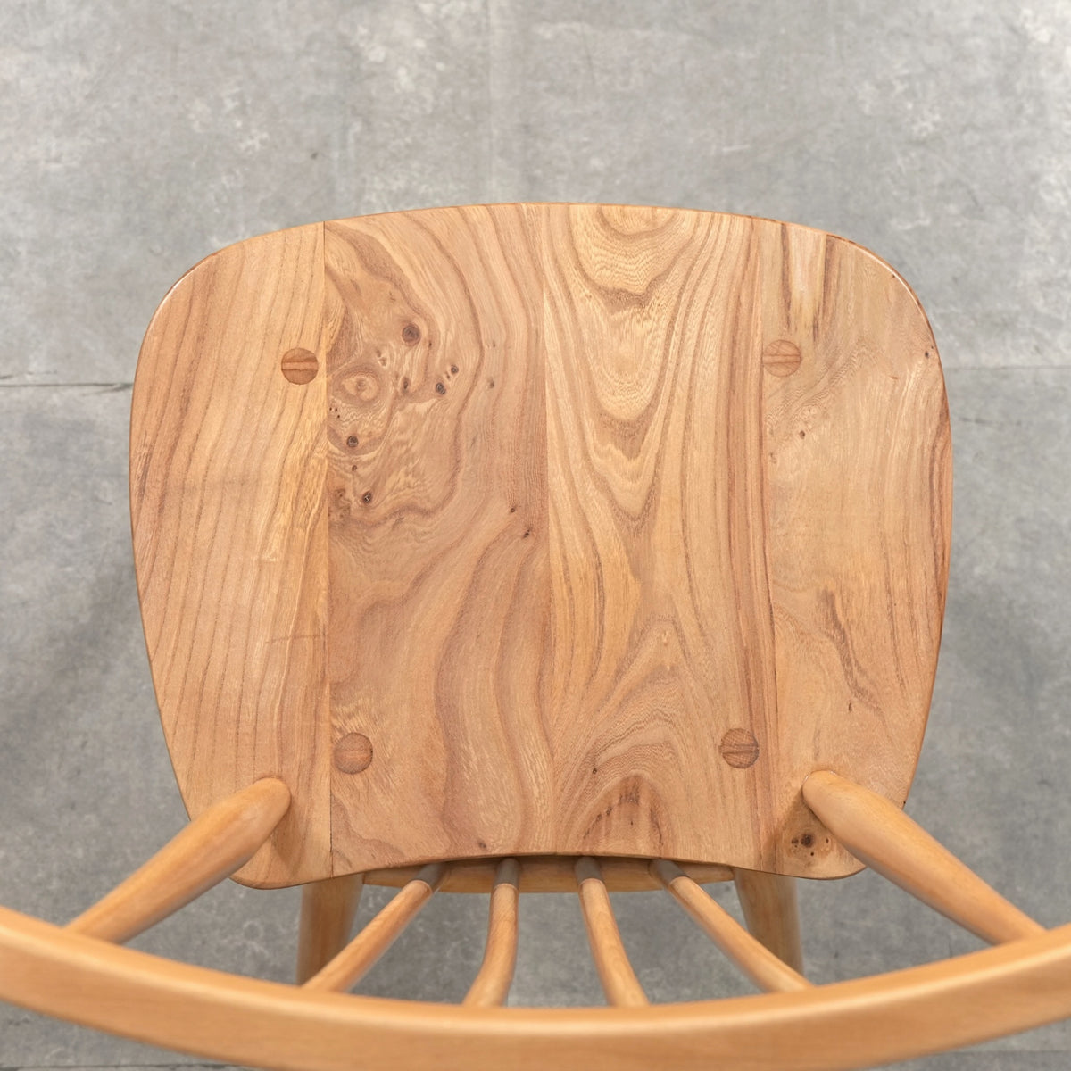 【ERCOL】ヴィンテージ ハイスティックバックチェア(メープル)