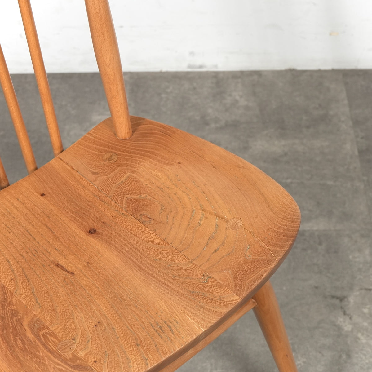 【ERCOL】ヴィンテージ ハイスティックバックチェア(メープル)
