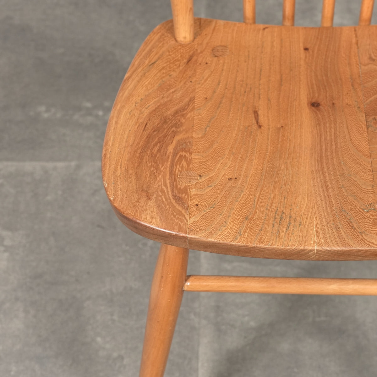 【ERCOL】ヴィンテージ ハイスティックバックチェア(メープル)