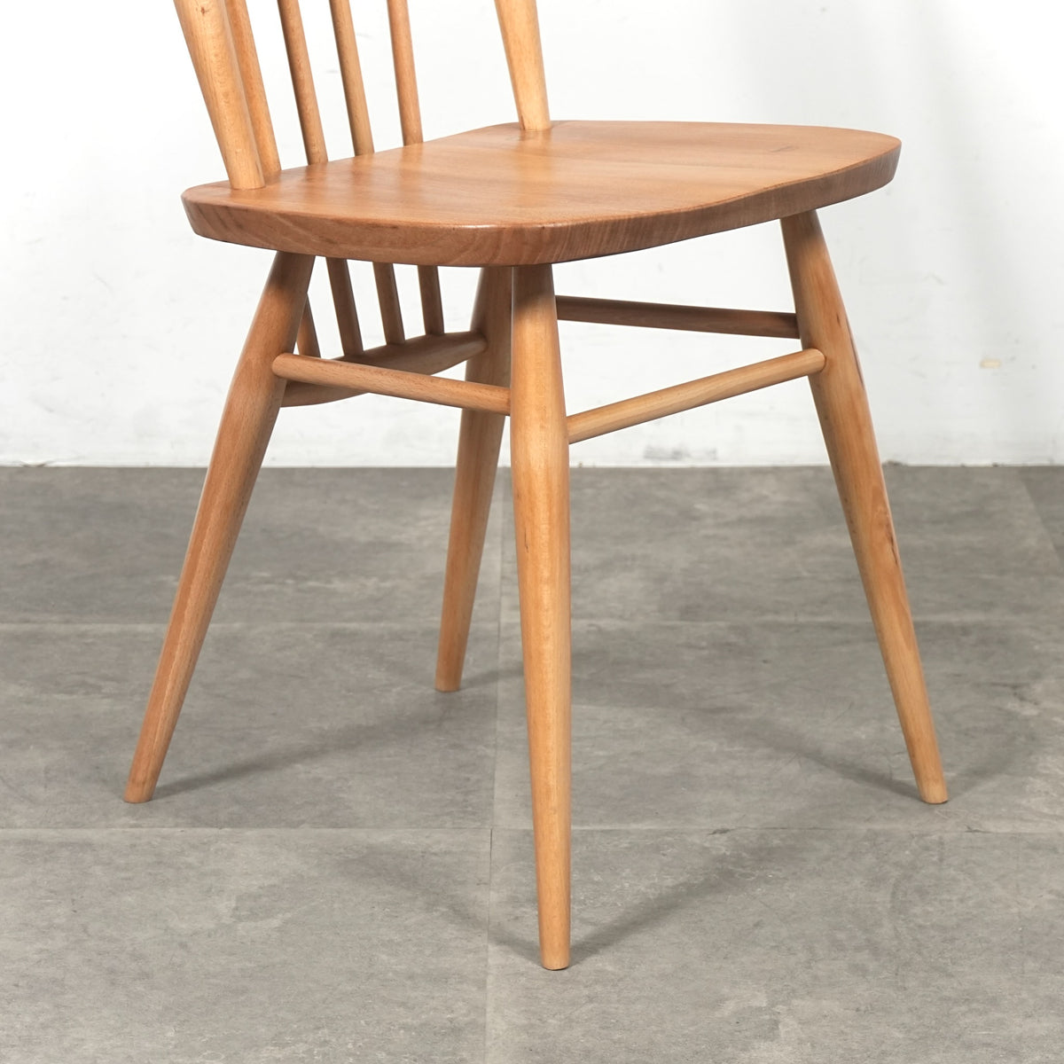 【ERCOL】ヴィンテージ ハイスティックバックチェア(メープル)