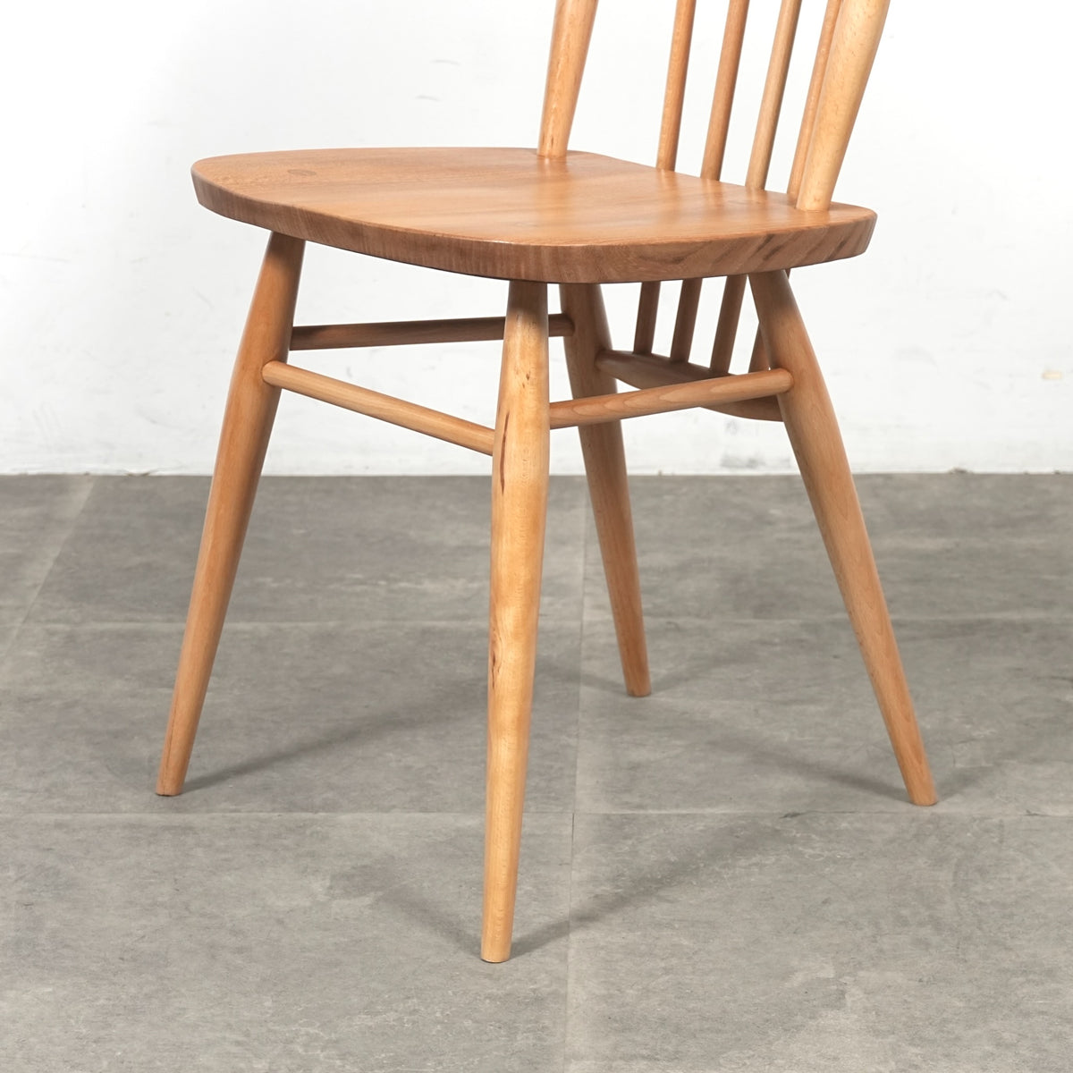 【ERCOL】ヴィンテージ ハイスティックバックチェア(メープル)