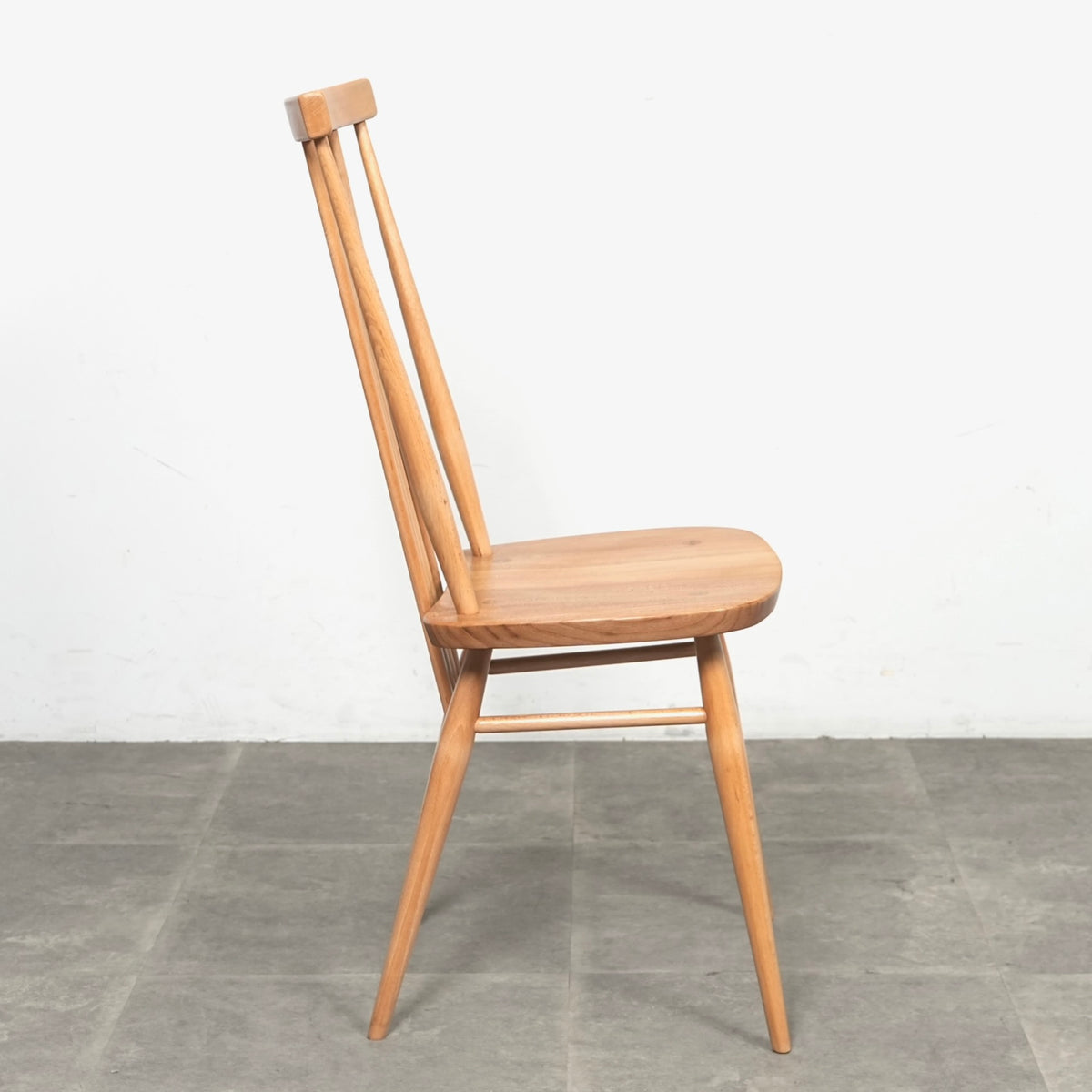 【ERCOL】ヴィンテージ ハイスティックバックチェア(メープル)