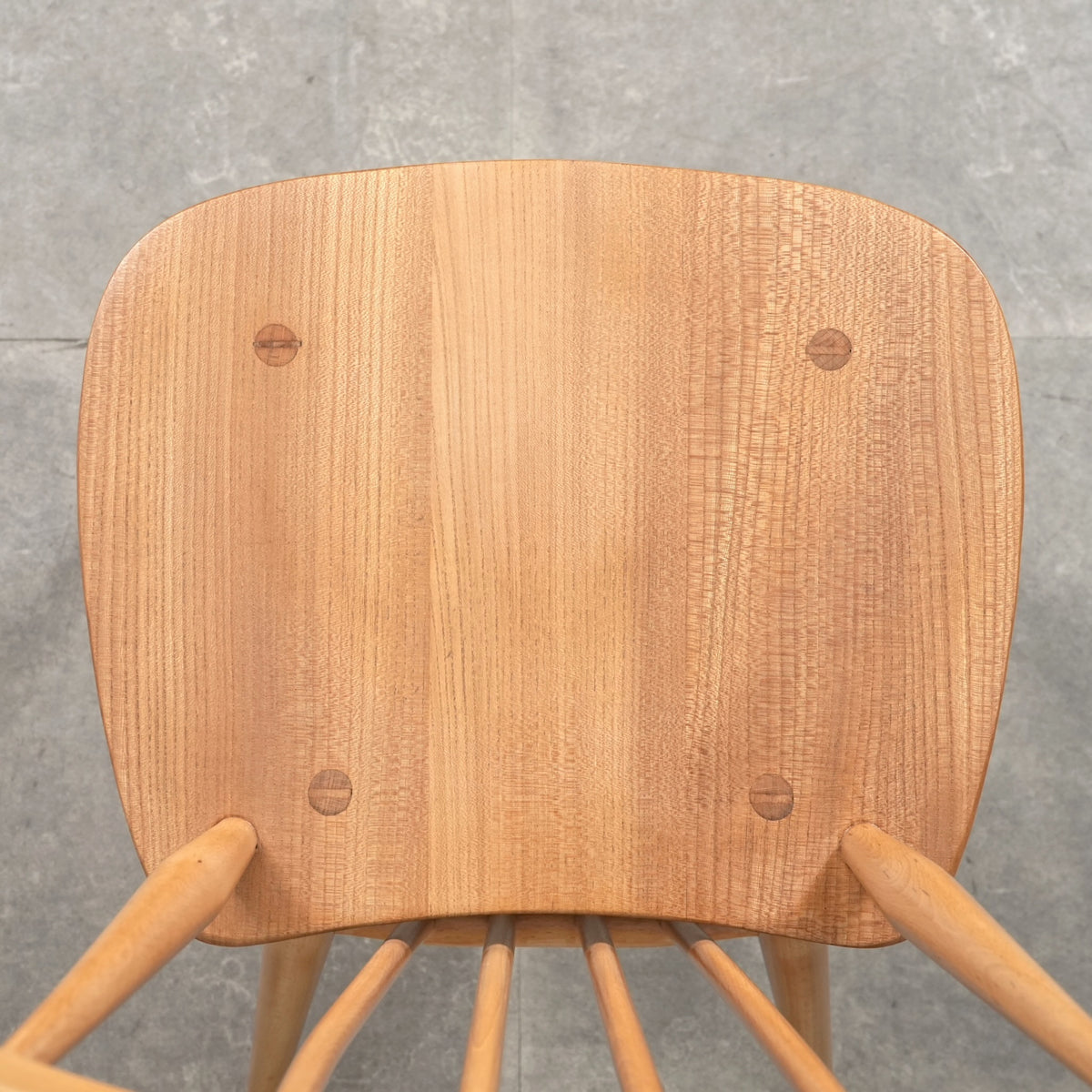 【ERCOL】ヴィンテージ ハイスティックバックチェア(メープル)