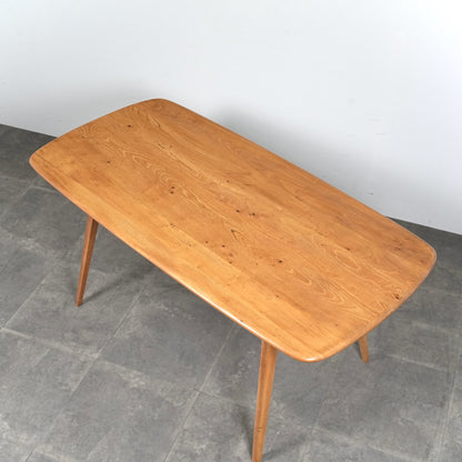 【ERCOL】ヴィンテージ レクタングルテーブル(メープル)