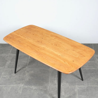 【ERCOL】ヴィンテージ レクタングルテーブル(バイカラー)