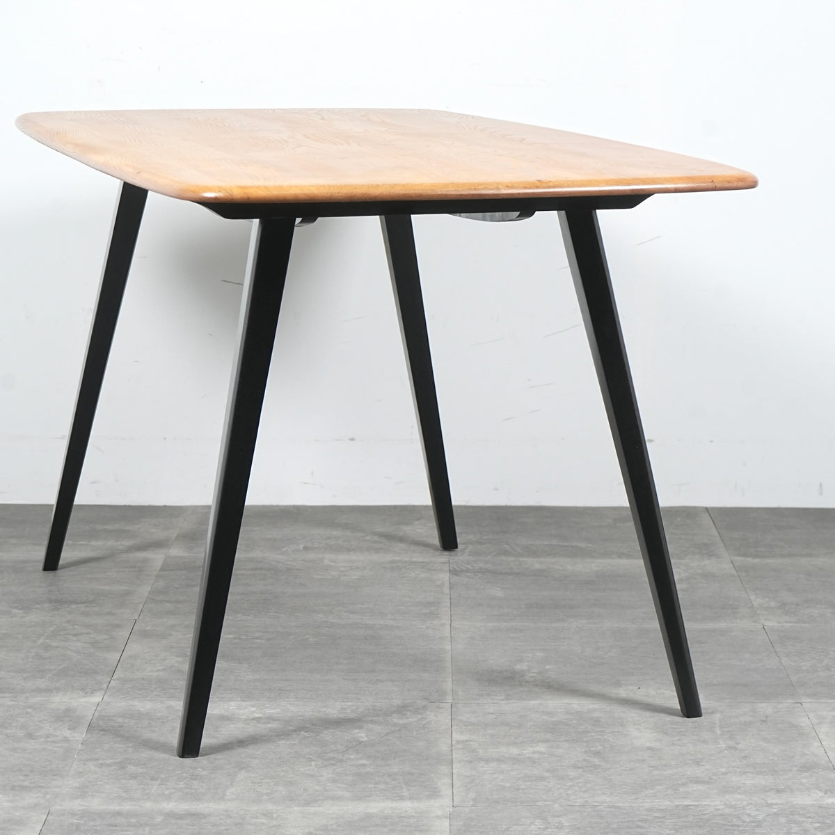 【ERCOL】ヴィンテージ レクタングルテーブル(バイカラー)
