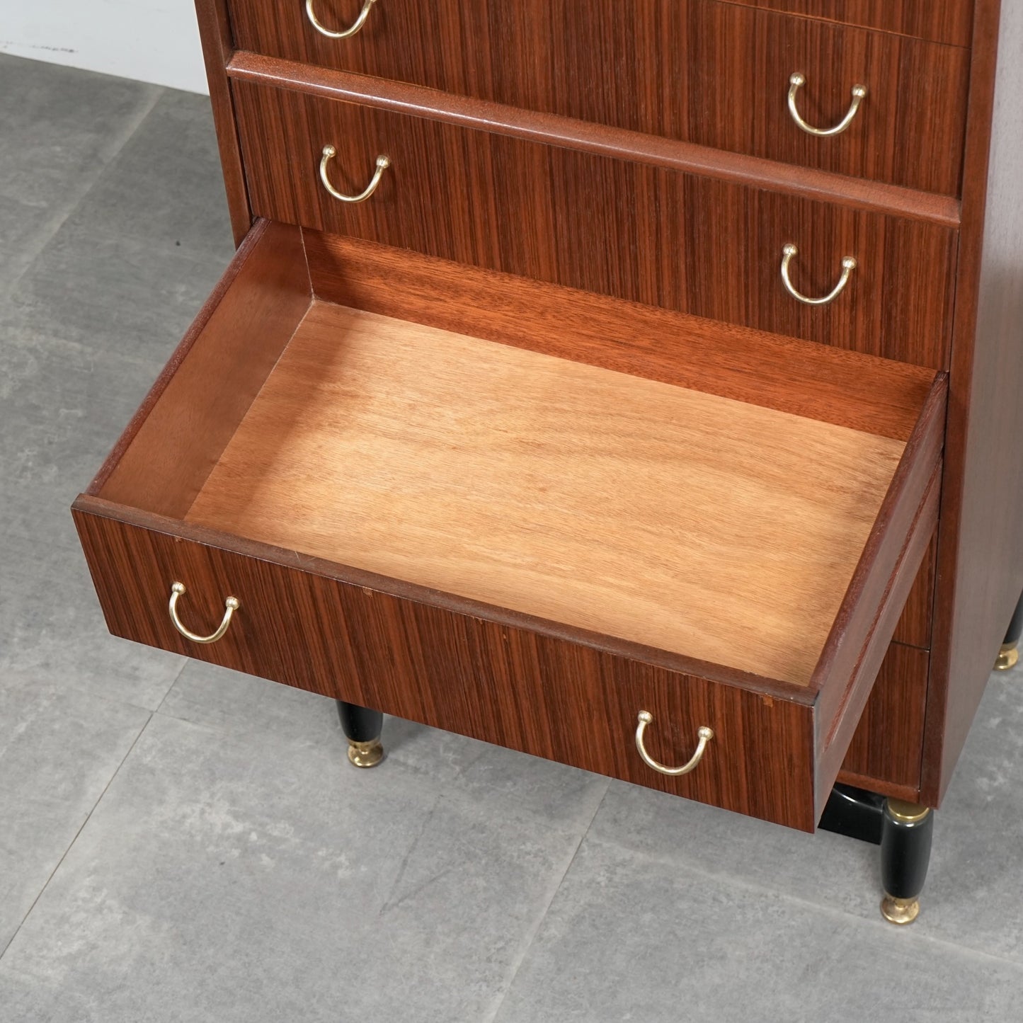 【G-PLAN】Tola & Black ハイチェスト