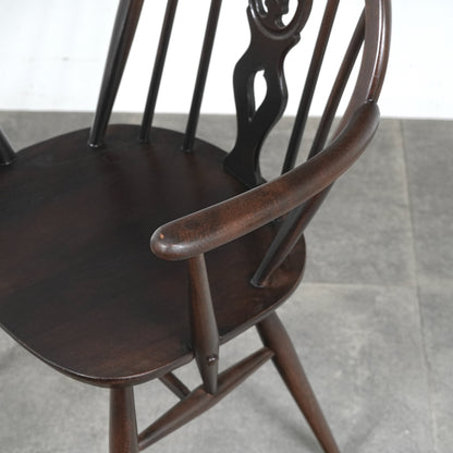 【ERCOL】オールドコロニアル  シスルバックアームチェア