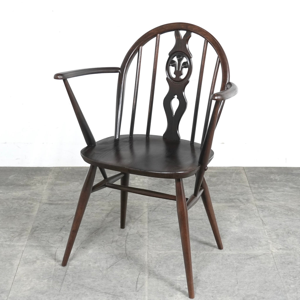 【ERCOL】オールドコロニアル  シスルバックアームチェア