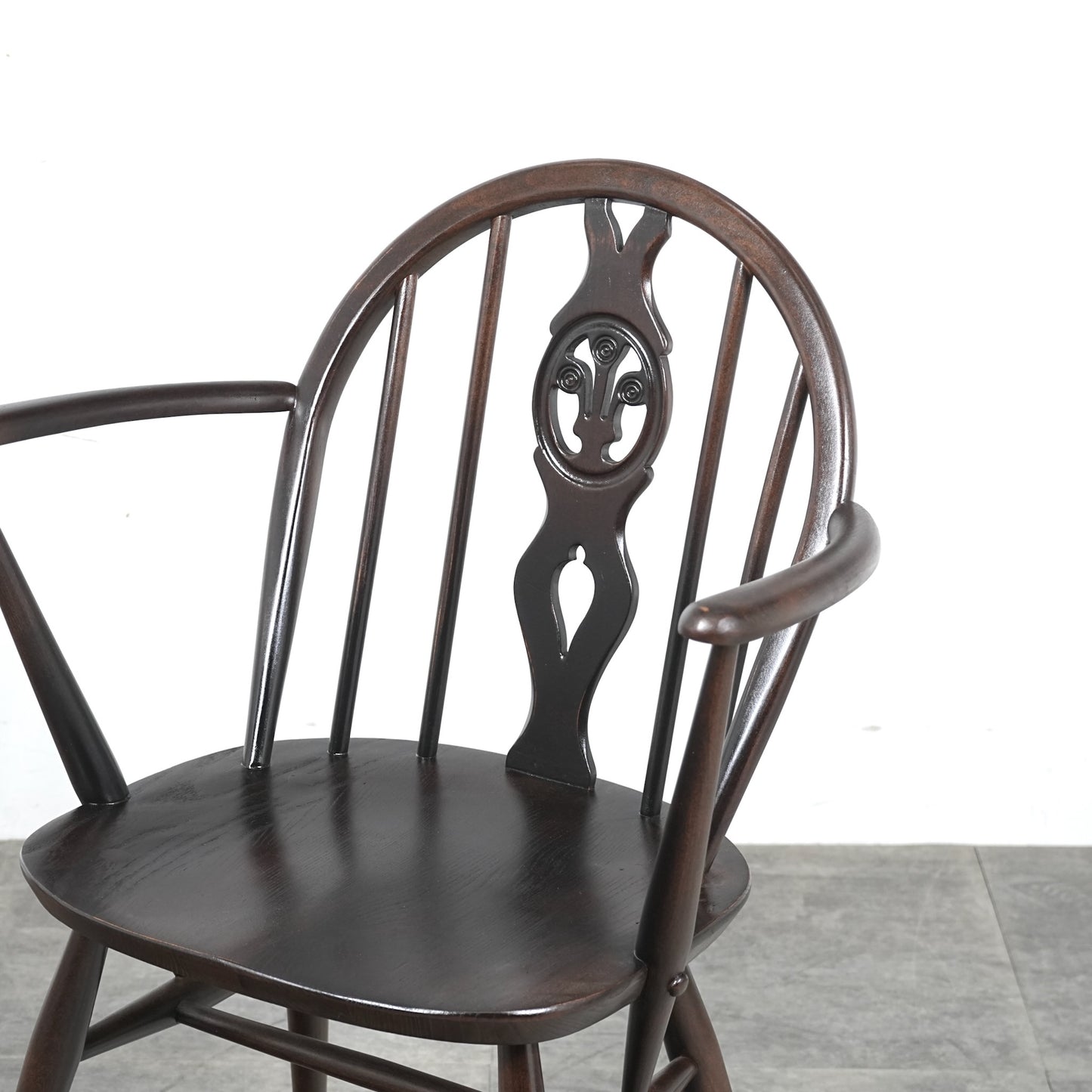 【ERCOL】オールドコロニアル  シスルバックアームチェア