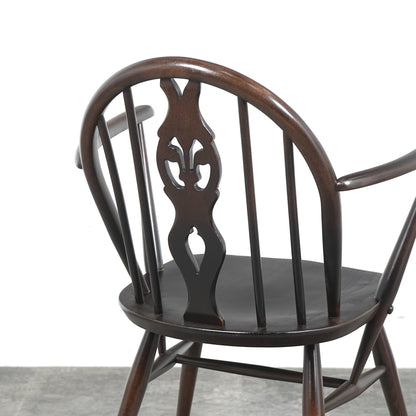 【ERCOL】オールドコロニアル  シスルバックアームチェア
