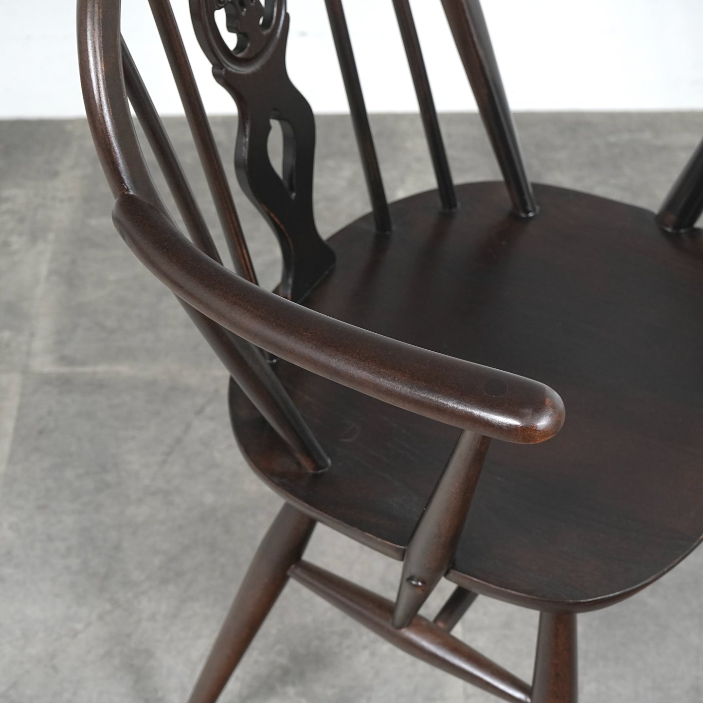 【ERCOL】オールドコロニアル  シスルバックアームチェア
