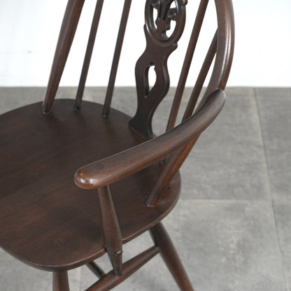【ERCOL】オールドコロニアル  シスルバックアームチェア