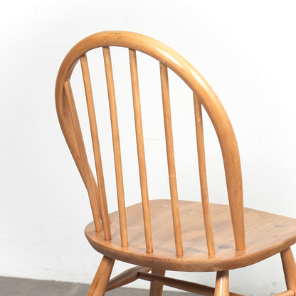 【ERCOL】ヴィンテージ フープバックチェア(メープル)