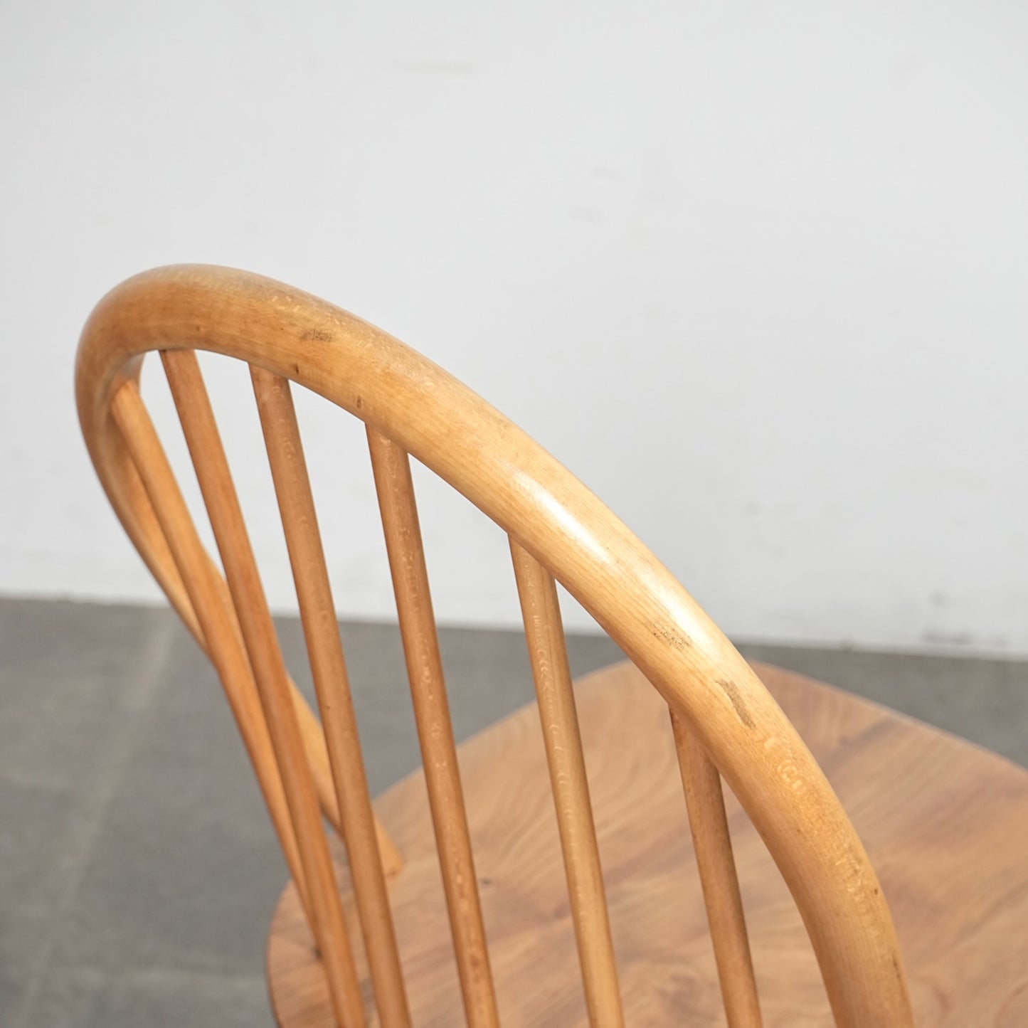 【ERCOL】ヴィンテージ フープバックチェア(メープル)