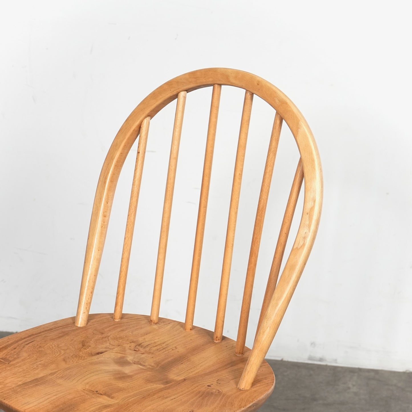 【ERCOL】ヴィンテージ フープバックチェア(メープル)