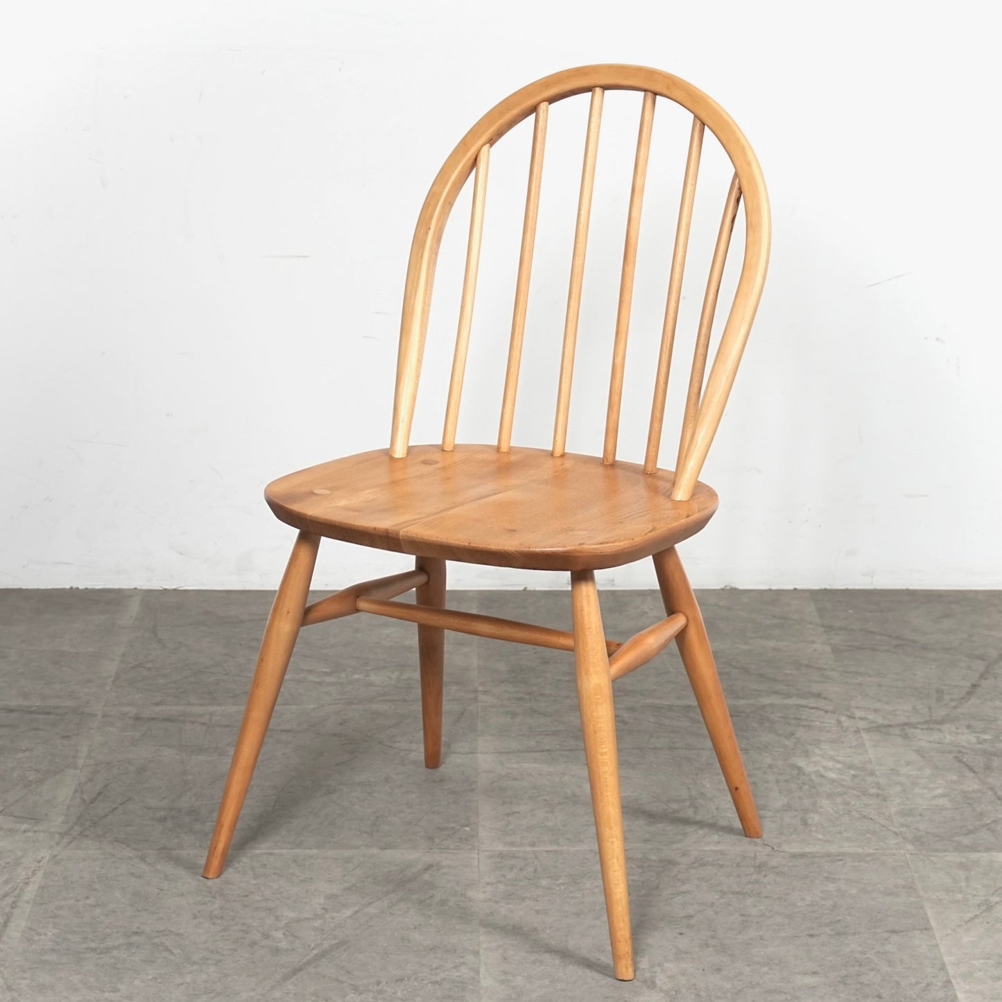 【ERCOL】ヴィンテージ フープバックチェア(メープル)