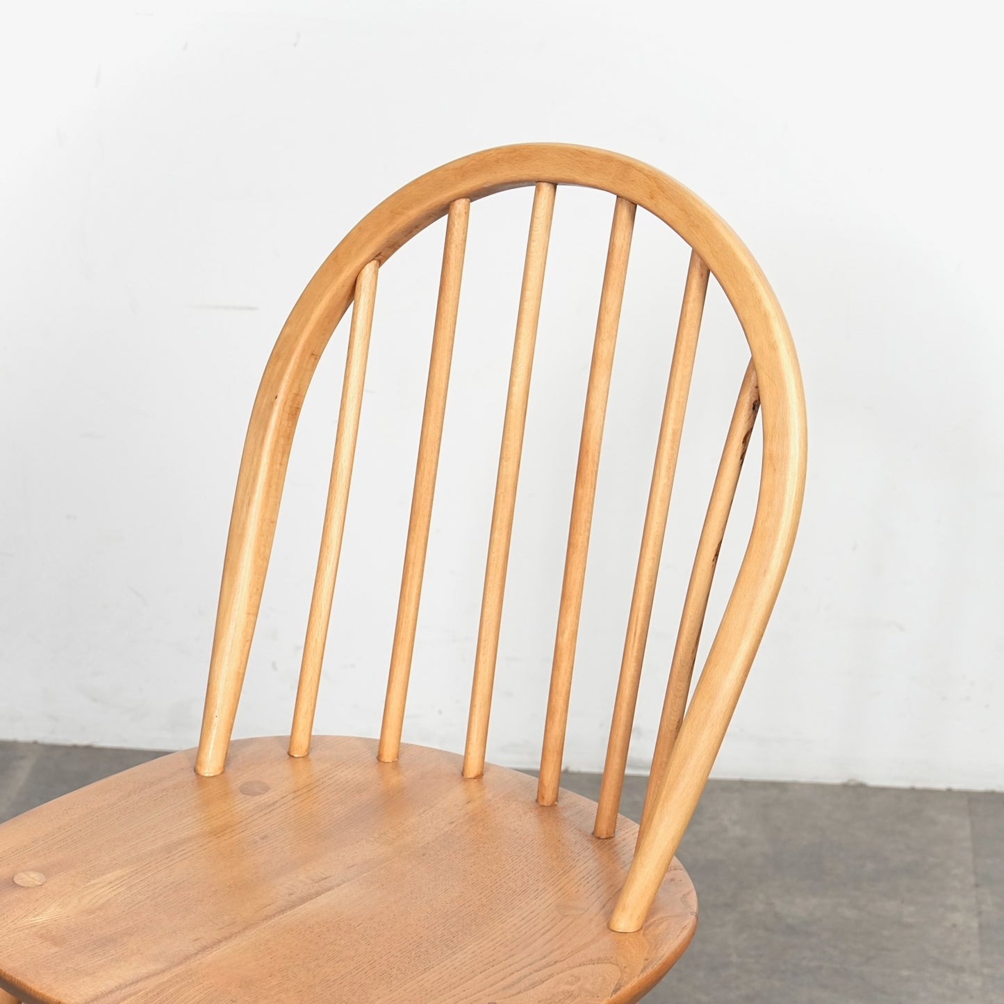 【ERCOL】ヴィンテージ フープバックチェア(メープル)