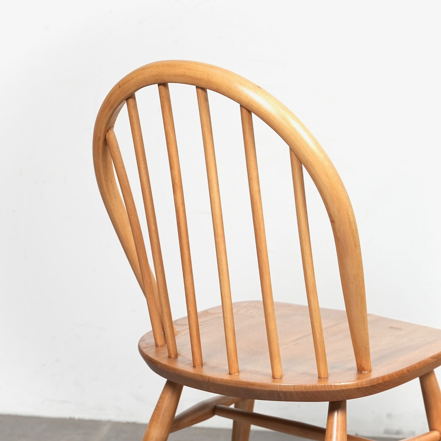 【ERCOL】ヴィンテージ フープバックチェア(メープル)