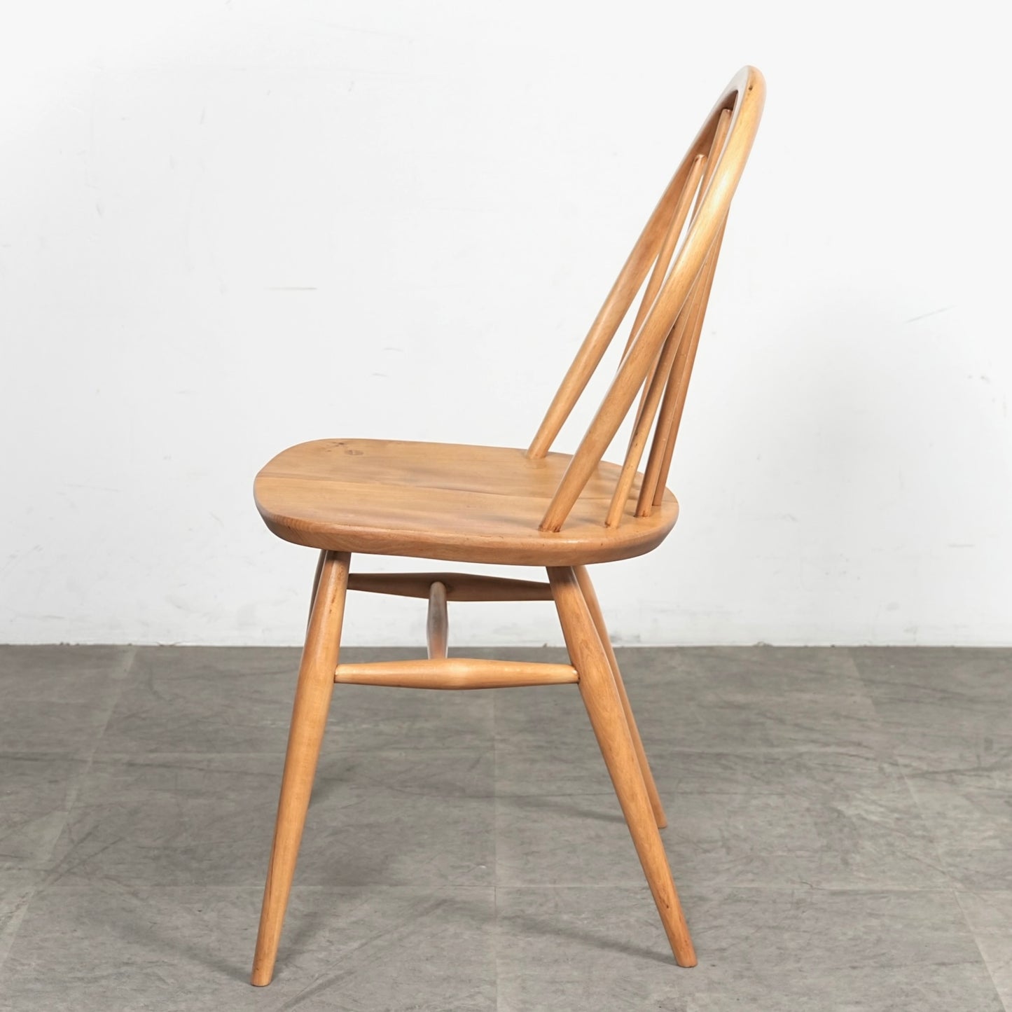 【ERCOL】ヴィンテージ フープバックチェア(メープル)